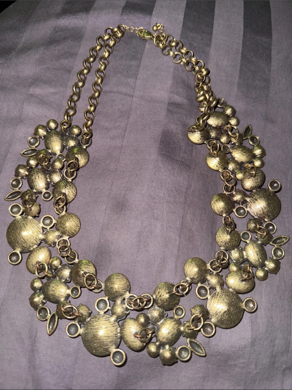 Vintage Chunky Collar Bib Statement Necklace